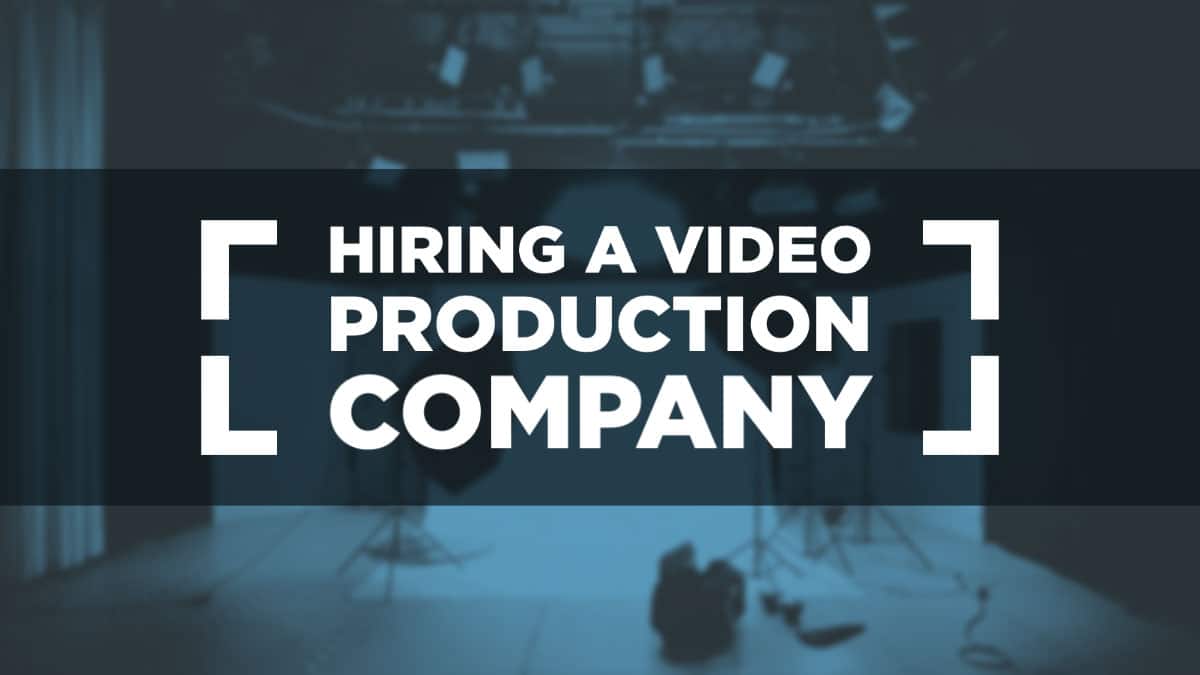 5 Reasons Why You Should Hire A Video Production Company