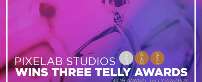 Pixelab Studios Wins Three Telly Awards in the 44th Annual Global Telly Awards